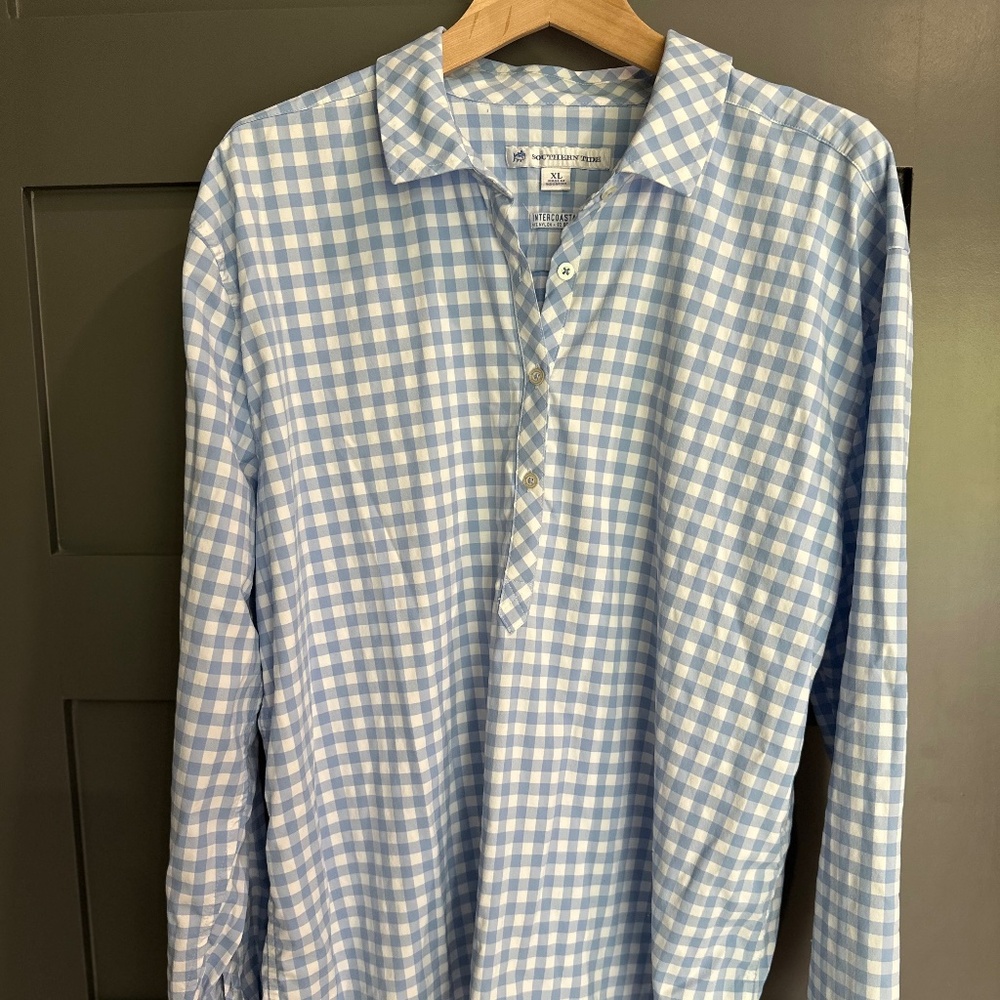 Southern Tide "Intercostal Performance Shirt" long sleeve/pullover (Women's XL)